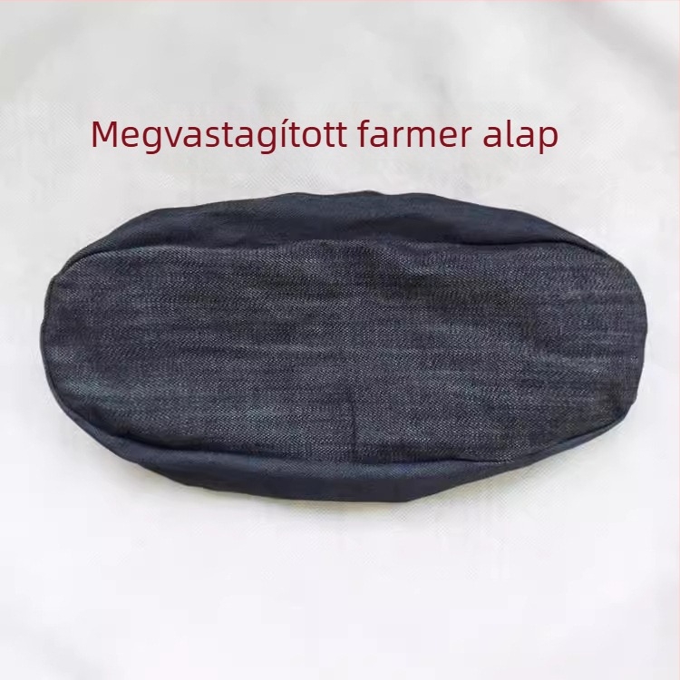 Denim cipővédők, vastított kivitelben, kopásállóak és csúszásmentesek, gyárak, iskolák és műhelyek számára