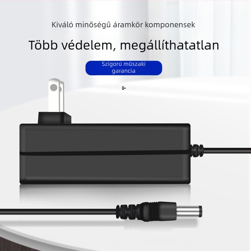 Genesis Li-polimer akkumulátor töltő, 12.6V 2A kimenet, 100–240V AC bemenet
