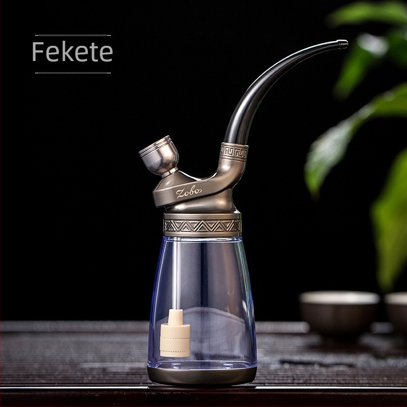 Zobo vízipipa – modern minimalist készlet, műanyag anyag, ajándékhoz kész