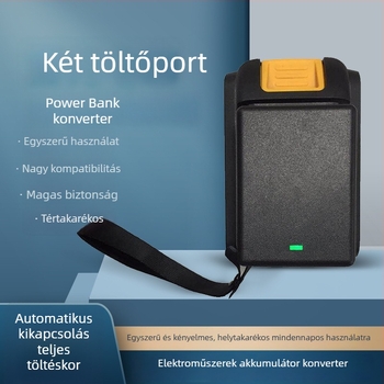 Polimer lítium akkumulátor töltő, bemenet AC 100–240V, kimenet 5V 2A, CE tanúsítvány