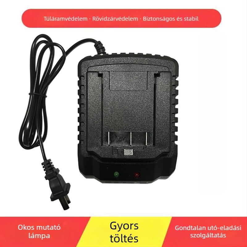 12V/16V/20V Li-ion akkumulátorok töltője A3/A5/A6/A7 típushoz