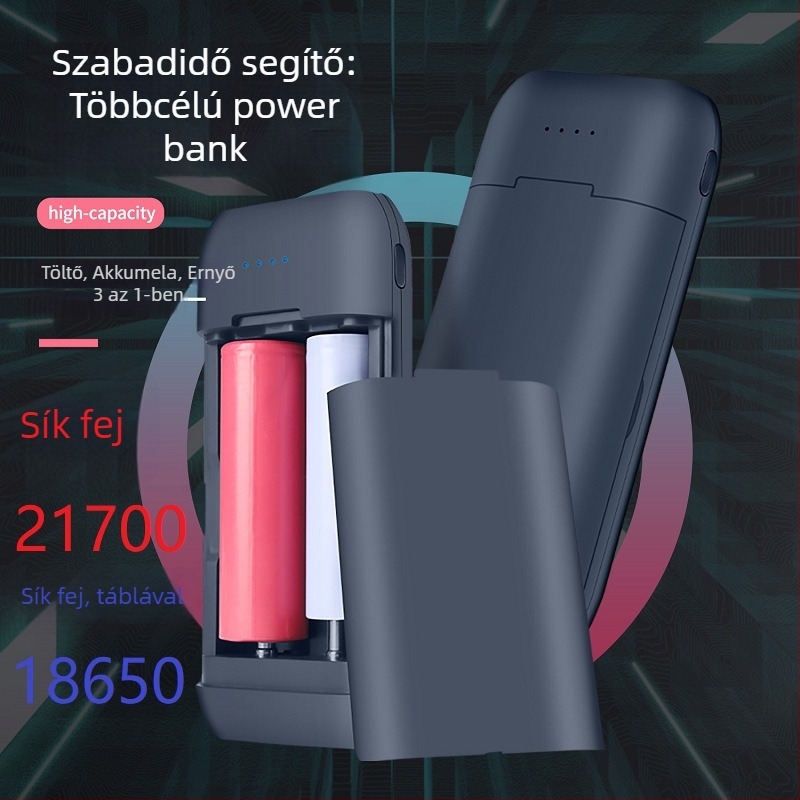 Corosons BC2 sorozat – Levehető lítium akkumulátor töltő Type-C porttal, bemenet 5V2A, kimenet 5V2A