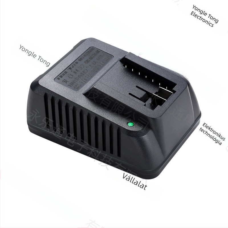 Akkumulátoros fúró töltőadapter, 21V 2A kimenet, 220V AC bemenet, Li-ion akkumulátorokhoz, CE/FCC/3C tanúsítvány