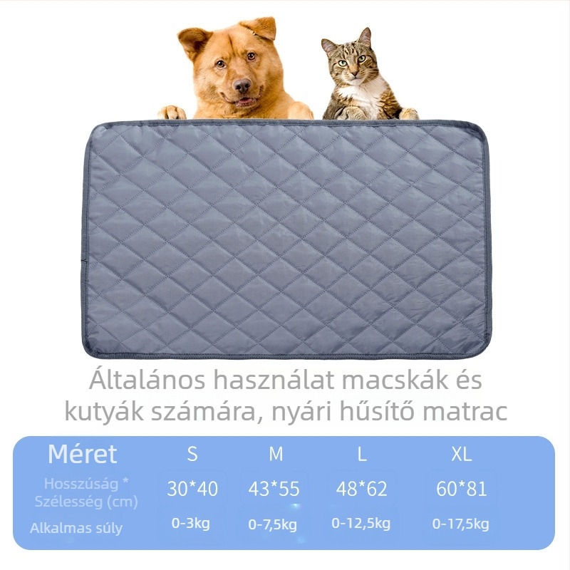 Macskáknak való minden évszakos hűtő matrac, textilből, Jiangsu eredetű, mosható kanapé párna