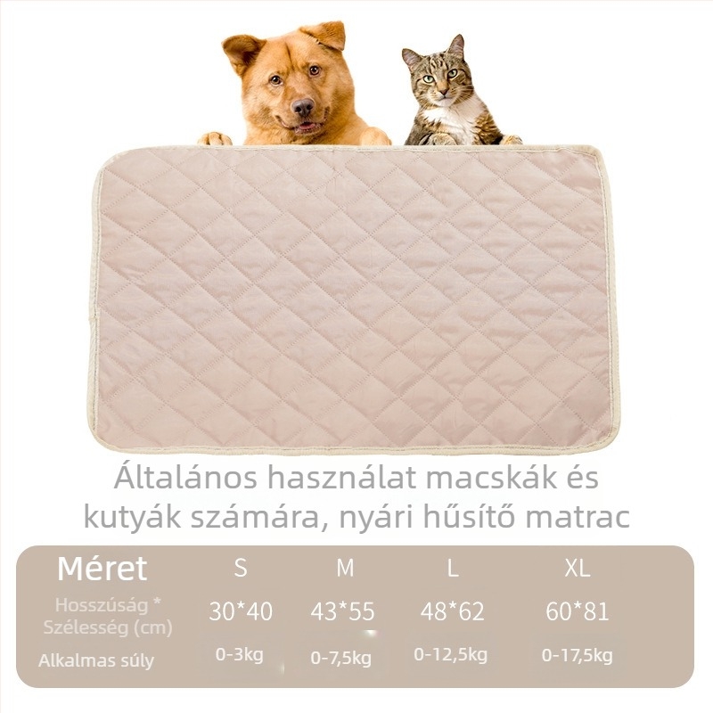 Macskáknak való minden évszakos hűtő matrac, textilből, Jiangsu eredetű, mosható kanapé párna