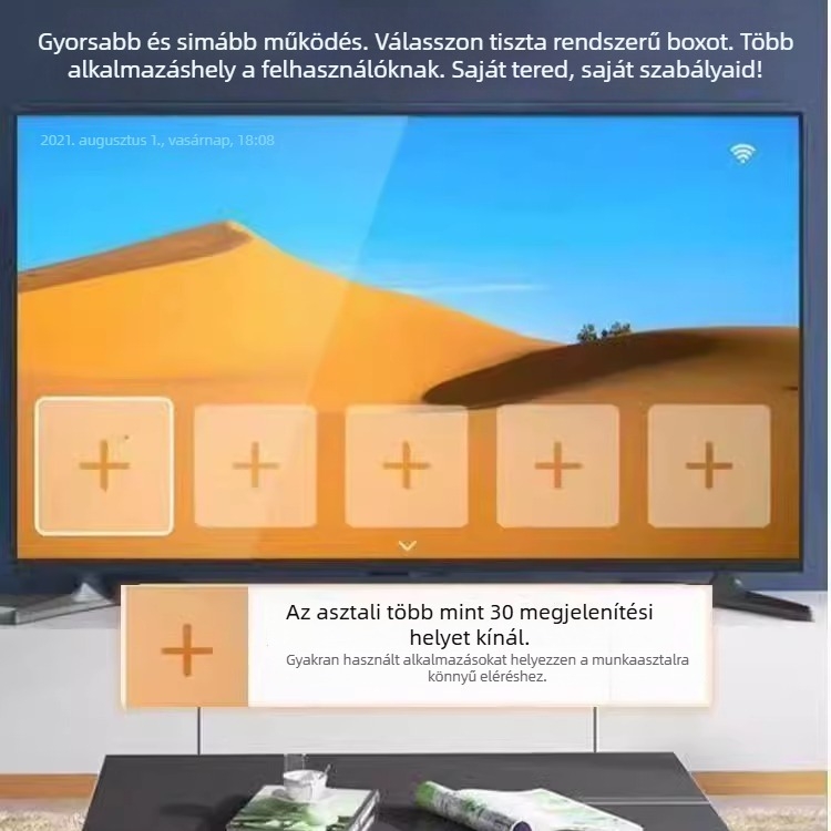 TV Set-top Box (4K, nyolcmagos processzor, 4GB RAM, 32GB tárhely, WiFi)