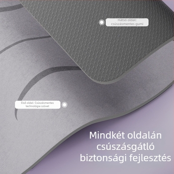 Merach jóga matrac testvonal-vezetővel, kétoldalú csúszásmentes felület, anyag: gumi/TPE, vastagság 5–6 mm, tömeg 0,65 kg vagy 2,7 kg