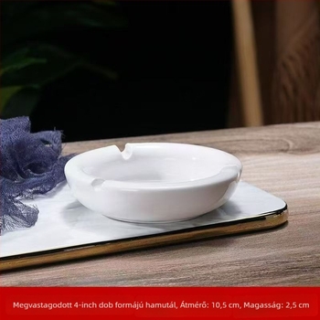 Kerámia hamutál, kör alakú, egyszerű design, kód Cp 102183090590