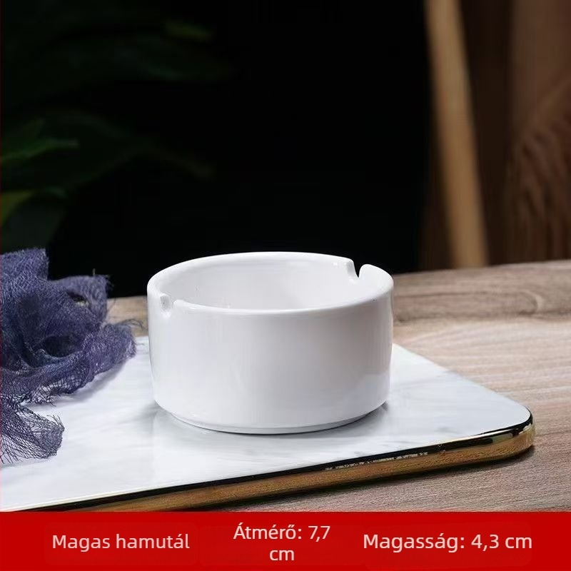 Kerámia hamutál, kör alakú, egyszerű design, kód Cp 102183090590