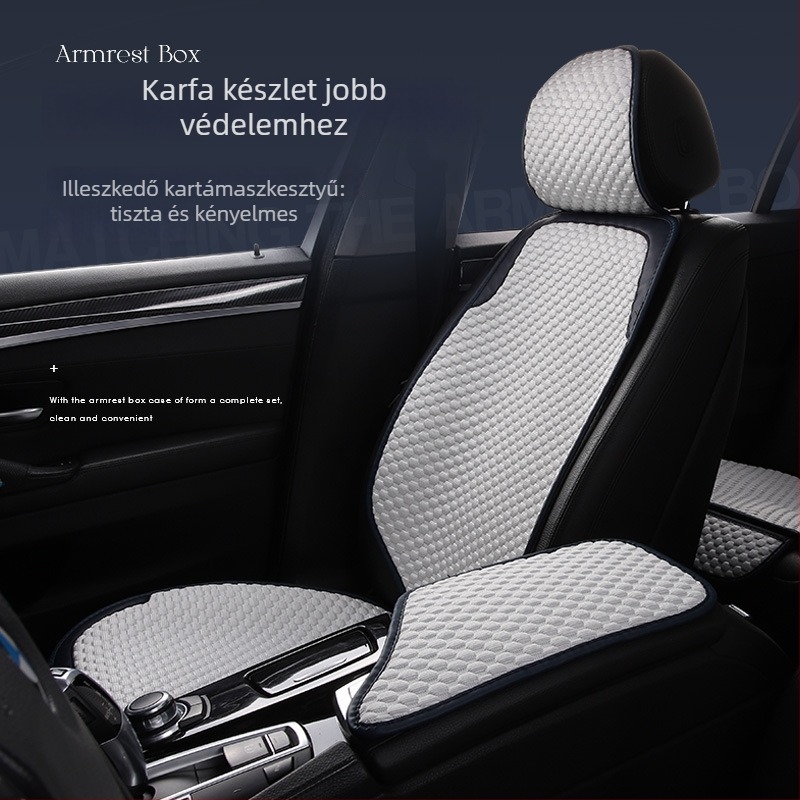 Autóülés párna szellőző, légáteresztő, négyévszakos, mosható, töltet: gáz