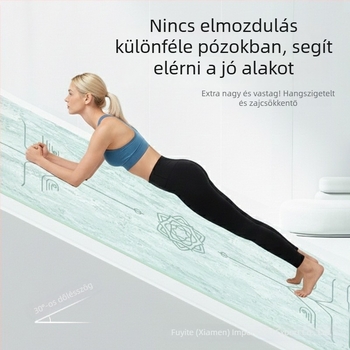 Kamuflált mintázatú EVA jóga matrac, csúszásmentes, 5 mm vastagság, 180 x 70 cm, ütéscsillapító és hangszigetelő, edzéshez (kisebb hibával)