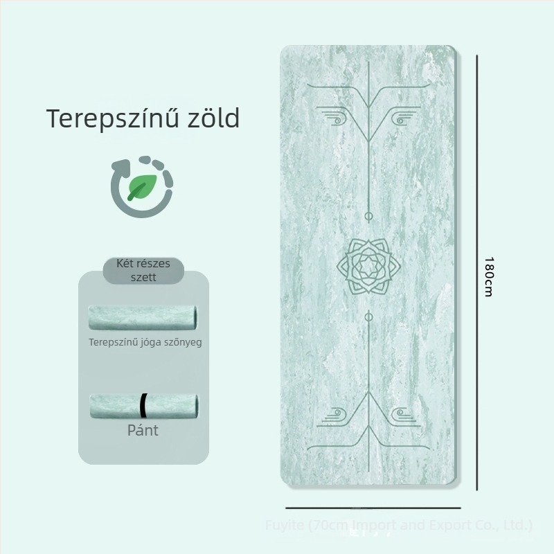 Kamuflált mintázatú EVA jóga matrac, csúszásmentes, 5 mm vastagság, 180 x 70 cm, ütéscsillapító és hangszigetelő, edzéshez (kisebb hibával)