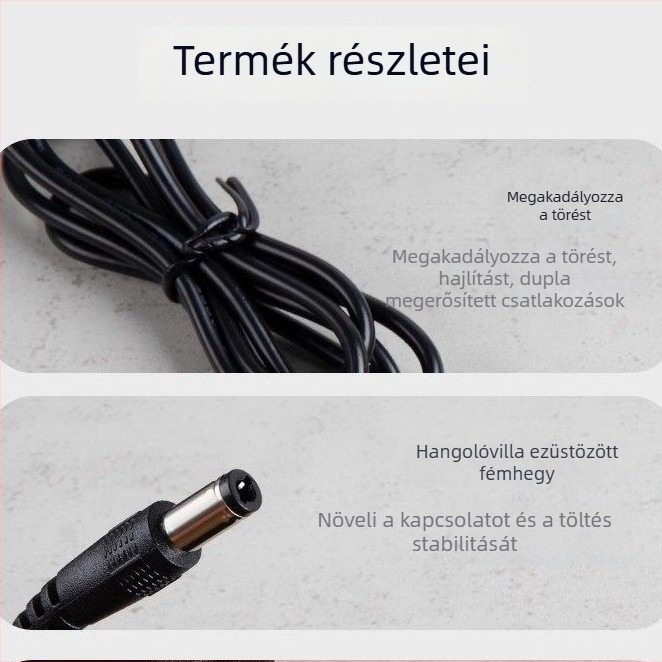 Li-ion szerszám akkumulátor töltő intelligens kijelzővel, kompatibilis 12.6V/16.8V/21V akkumulátorokkal, bemenet 100-240V, kimenet 16.8V 1A