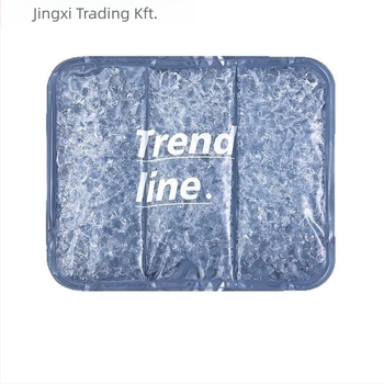 Gel Ice Cushion nyári hűtésre – lélegző PVC anyag, jégkristály töltés, modern minimalista stílus, hőguta megelőzése (Márka: Scenery)
