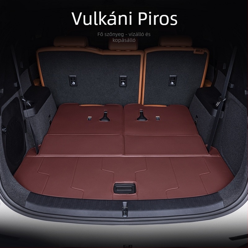 BYD Tang DMI csomagtartó szőnyeg, teljes lefedés, 2024 Honor kiadású Tang EV 7 üléses, anyag: TPE+XPE csúszásmentes felület, termékkód 71004, első osztályú minőség, testreszabható.