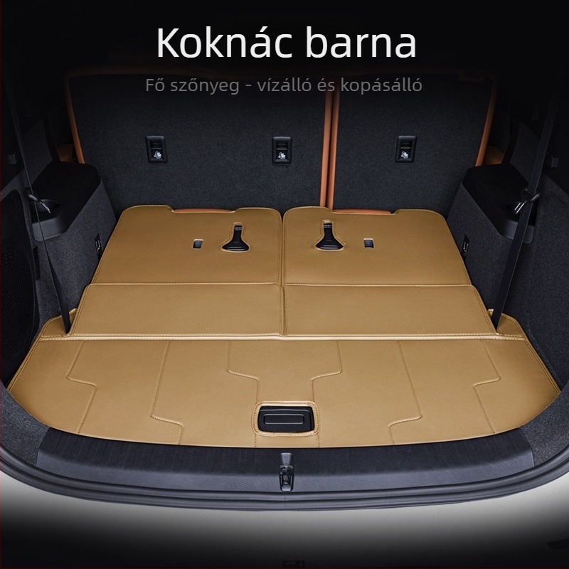 BYD Tang DMI csomagtartó szőnyeg, teljes lefedés, 2024 Honor kiadású Tang EV 7 üléses, anyag: TPE+XPE csúszásmentes felület, termékkód 71004, első osztályú minőség, testreszabható.