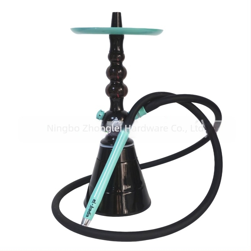 Arab hookah készlet alumínium ötvözet dohányzó kiegészítőkkel és akril hookah rúddal, Zhonglei