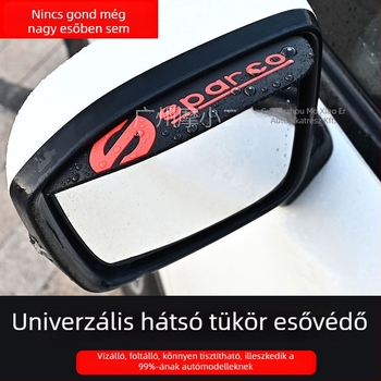 Szilikon esővédő a gépjármű visszapillantó tükréhez, univerzális, Car grid márka, Guangzhou származás, módosítási stílus