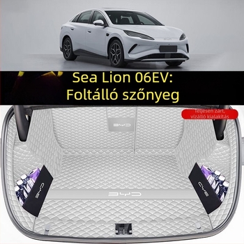 BYD Seal 06EV csomagtartó matrac, hátsó rekeszhez matrac, autó belső átalakítási kiegészítők, kopásálló