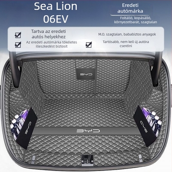 BYD Seal 06EV csomagtartó matrac, hátsó rekeszhez matrac, autó belső átalakítási kiegészítők, kopásálló