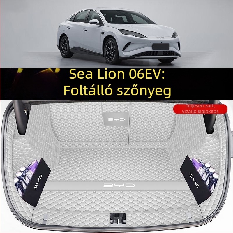 BYD Seal 06EV csomagtartó matrac, hátsó rekeszhez matrac, autó belső átalakítási kiegészítők, kopásálló