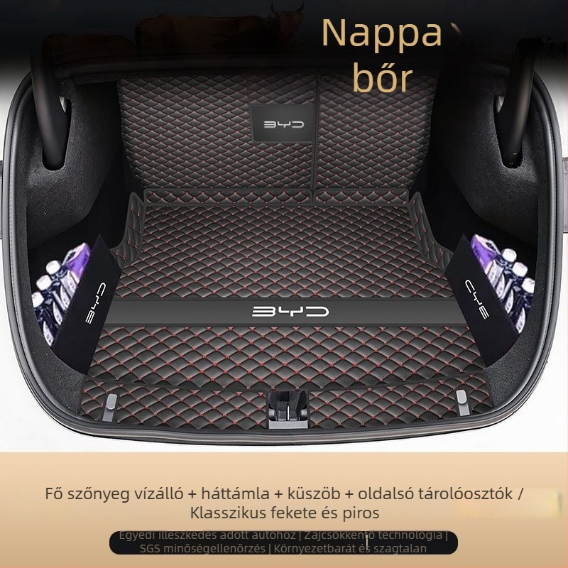 BYD Seal 06EV csomagtartó matrac, hátsó rekeszhez matrac, autó belső átalakítási kiegészítők, kopásálló