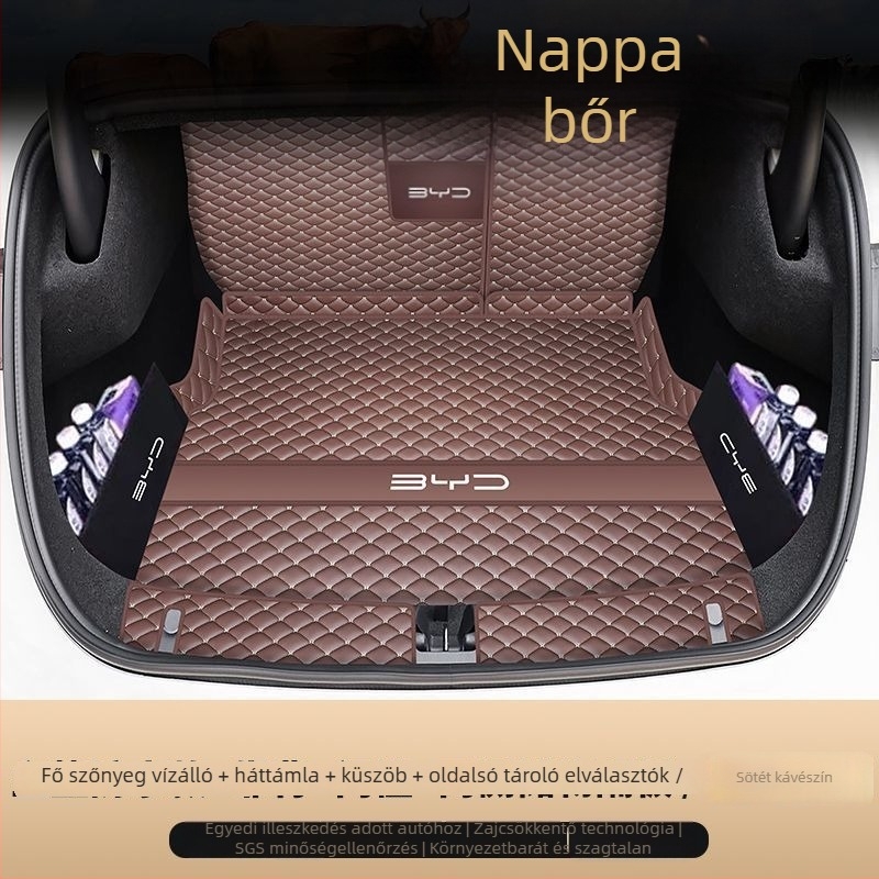 BYD Seal 06EV csomagtartó matrac, hátsó rekeszhez matrac, autó belső átalakítási kiegészítők, kopásálló