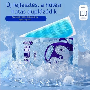 Gyors hűtésre szolgáló hűtőtapasz (PVC anyag; víz töltés; hőguta megelőzése)