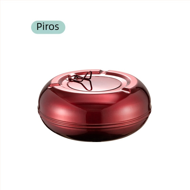 Fedéllel ellátott hamutál rozsdamentes acélból, szélvédett, Hiyijia, Chaozhou