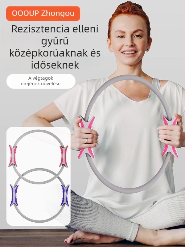 Pilates kör a lábizmok edzésére, ellenállás-kör a belső combokhoz, modell SK01