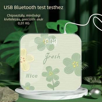 Intelligens Bluetooth testzsír mérleg – digitális, otthoni használatra, felnőtteknek