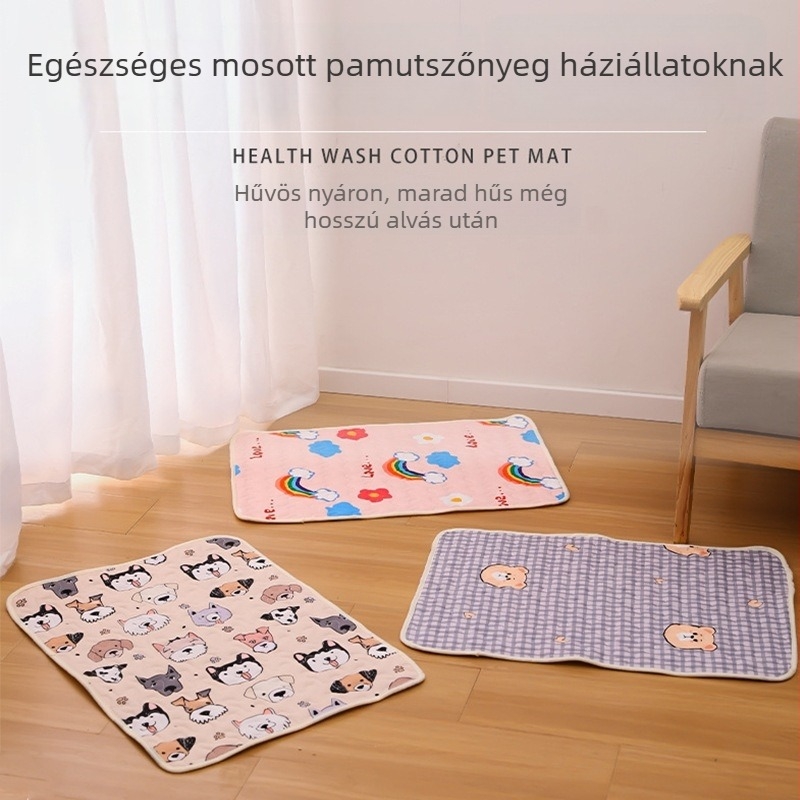 Háziállat matrac – Szövetes ülőpárna macskáknak, mind a négy évszakhoz