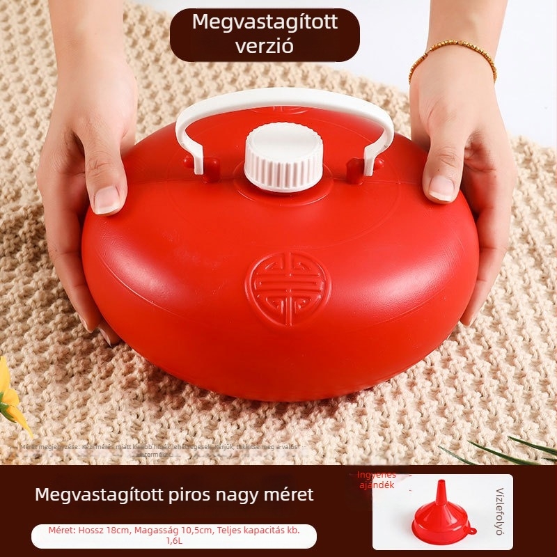 Lábfej melegítő – szövetből készült forró víz-táska, vízzel töltött melegítés, modern minimalist stílus