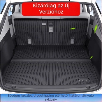 Tesla Model Y3 integrált csomagtartó szőnyeg, TPE anyag, testreszabás elérhető, termékkód 007, különleges lábbetét stílus