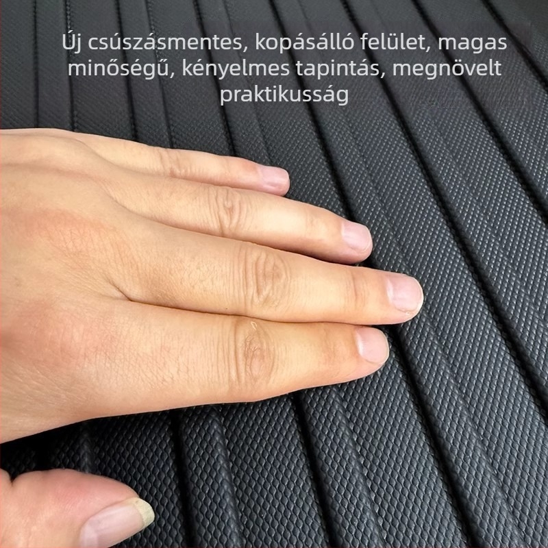 Tesla Model Y3 integrált csomagtartó szőnyeg, TPE anyag, testreszabás elérhető, termékkód 007, különleges lábbetét stílus