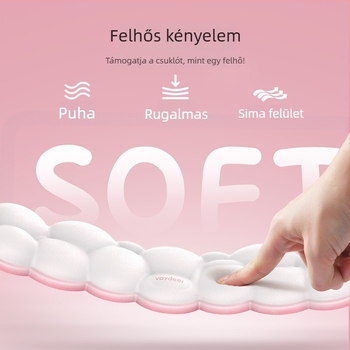 Egércsukló alátét – memóriás hab, kétoldalas, csúszásmentes, pohár alátéttel, három részes készlet