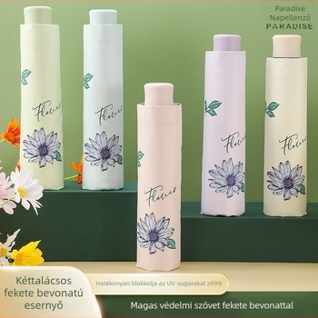 Paradise esernyő (polisztirosz vászon, vinil bevonat, 8 borda, kézi nyitás, logó nyomtatás lehetséges)