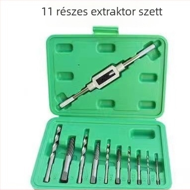 Finom fogú csavarhúzó-eltávolító készlet a törött csavarok eltávolításához | 5 darab | Méretek: 5/6/8/11 | Anyag: szénacél és króm-molibden acél | Márka: Zhongheng