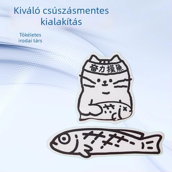 Csuklótámaszos egérpad és billentyűzet-kezelő, gumiból, csúszásmentes, egyoldalas, testreszabható nyomtatás