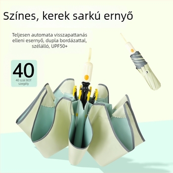 Fulilai automata napernyő UPF>50, 8 üvegszálas borda és acél tengely (automata nyitás-zárás, UPF>50, 8 borda, acél tengely)