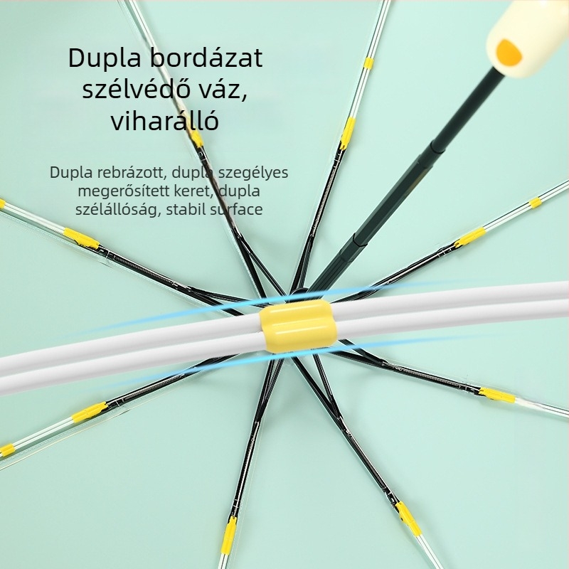 Fulilai automata napernyő UPF>50, 8 üvegszálas borda és acél tengely (automata nyitás-zárás, UPF>50, 8 borda, acél tengely)