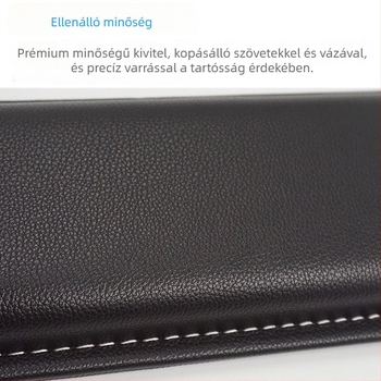 Memóriahabos csuklópánt mechanikus billentyűzethez, bőrfelülettel, kompatibil 87–108 billentyűhöz, 150 g súlyú, kopásálló