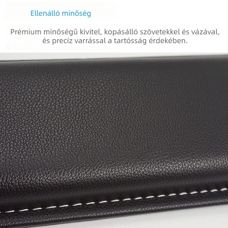 Memóriahabos csuklópánt mechanikus billentyűzethez, bőrfelülettel, kompatibil 87–108 billentyűhöz, 150 g súlyú, kopásálló