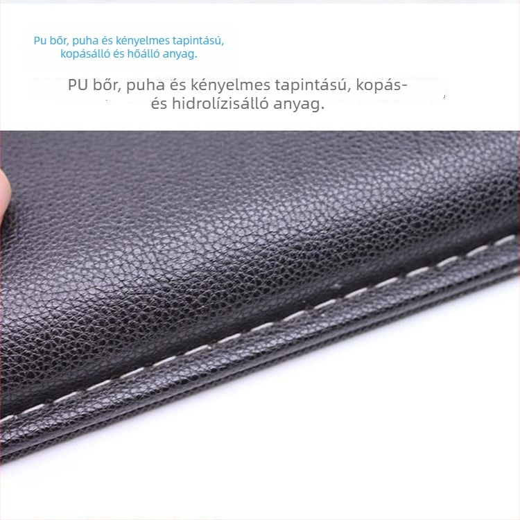 Memóriahabos csuklópánt mechanikus billentyűzethez, bőrfelülettel, kompatibil 87–108 billentyűhöz, 150 g súlyú, kopásálló