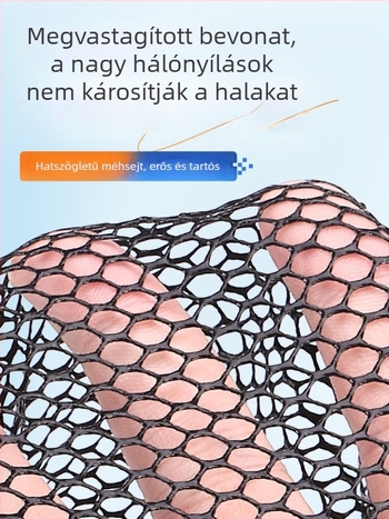 Weihe Sports háromszög alakú összecsukható háló 14# teleszkópos úszó hordozható horgász háló