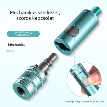 Hálós gyorscsatlakozó anti-rotációval – Univerzális hálófej kiegészítő, kód QB6001, Márka: Egyéb