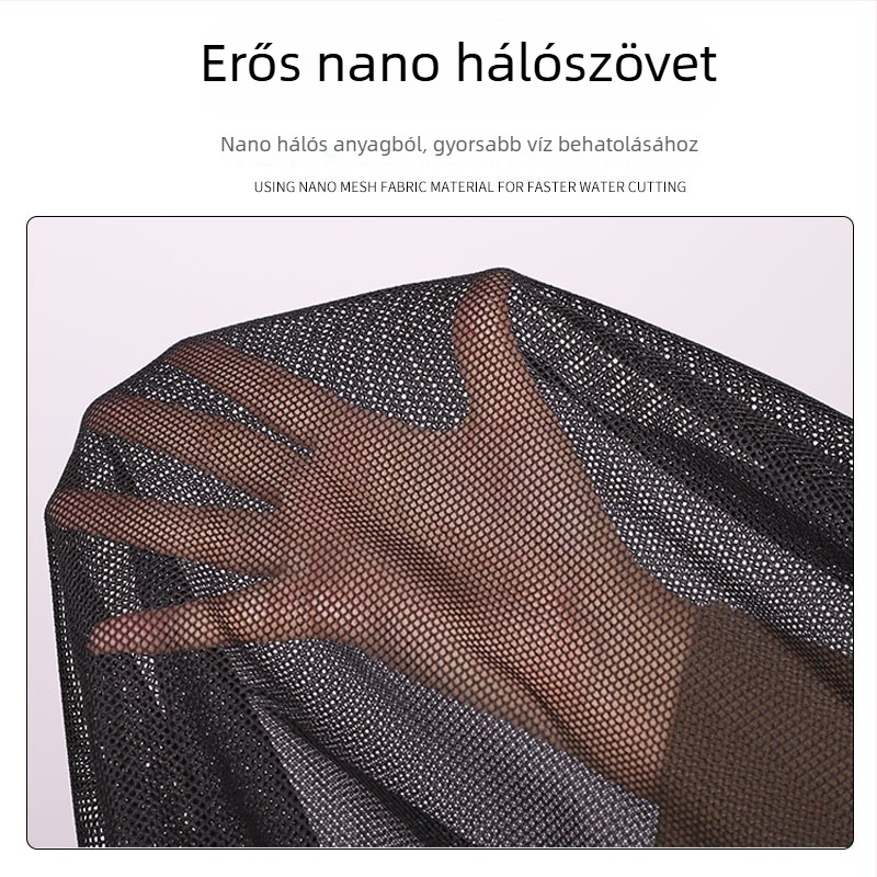 Hálófej alumíniumötvözetből – ultrakönnyű, nano-egyben készített konstrukció, megerősített hálóval