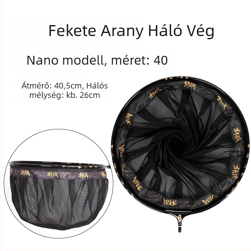 Hálófej alumíniumötvözetből – ultrakönnyű, nano-egyben készített konstrukció, megerősített hálóval