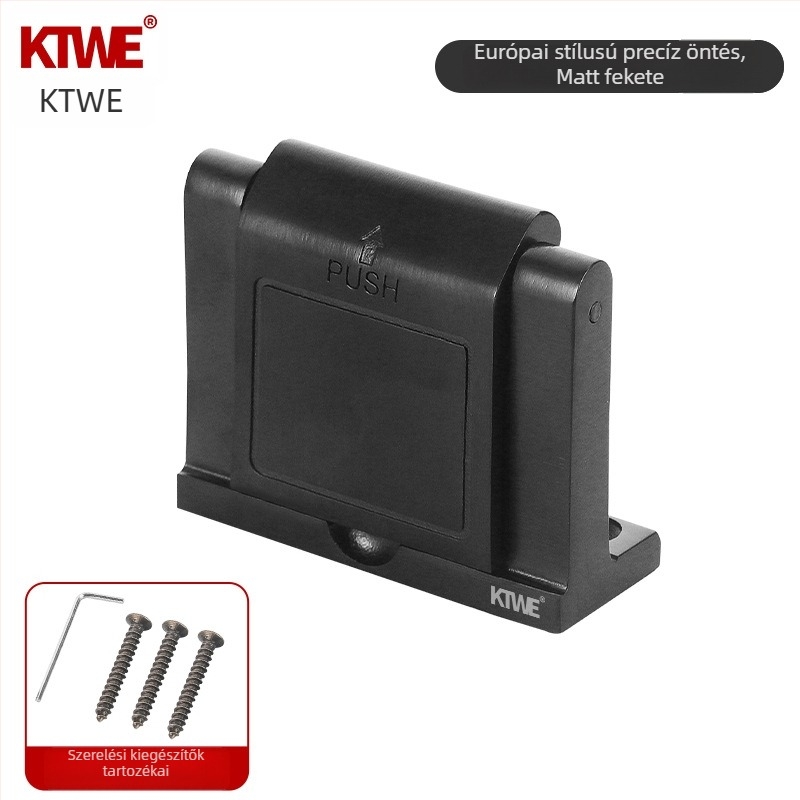 Kateway 304 Ajtóvédelmi csat, cink ötvözet, elektroplattolt felület, modern minimális stílus