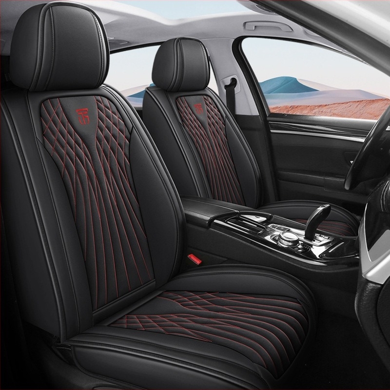 Autóülésvédők – teljes készlet, öt üléses, négy évszakos, rostanyagú, töltet pamut